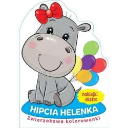 Zwierzakowe kolorowanki. Hipcia Helenka - 1
