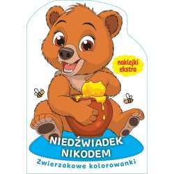 Zwierzakowe kolorowanki. Niedźwiadek Nikodem - 1