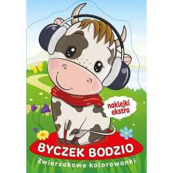 Zwierzakowe kolorowanki. Byczek Bodzio