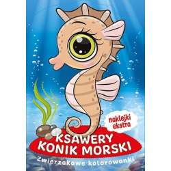 Zwierzakowe kolorowanki. Ksawery Konik Morski - 1