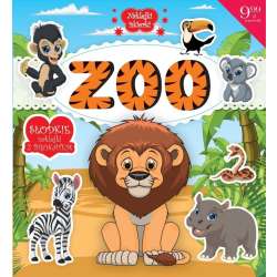Naklejki iskierki z brokatem. ZOO