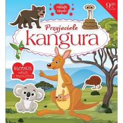 Naklejki iskierki z brokatem. Przyjaciele Kangura