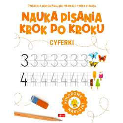 Nauka pisania krok po kroku. Cyferki