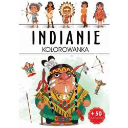 Indianie kolorowanka - 1
