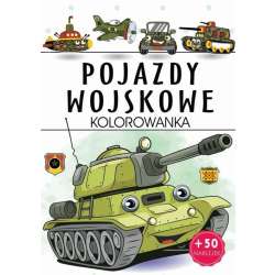 Pojazdy wojskowe - kolorowanka - 1