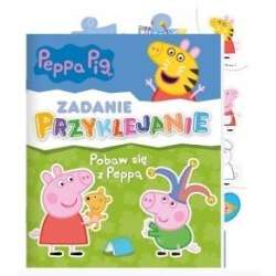 Świnka Peppa. Zadanie przyklejanie. Pobaw się z...
