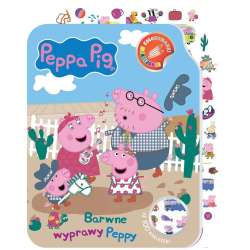 Peppa Pig. Kolorowanki naklejanki cz.2