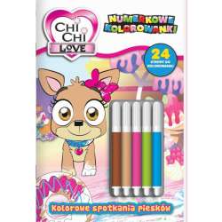 Chi Chi love. Numerkowe kolorowanki