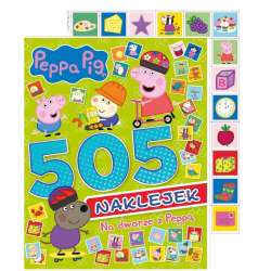 Peppa Pig. 505 naklejek. Na dworze z Peppą. Peppa