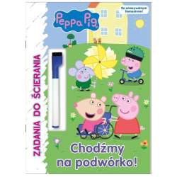 Świnka Peppa. Zadania do ścierania. Chodźmy na...