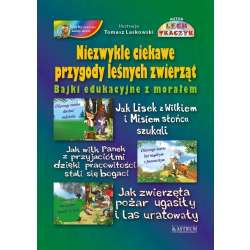 Niezwykłe ciekawe przygody leśnych zwierząt BR