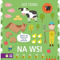 Książeczka Złóż figurki. Na wsi (boardbook z elementami do złożenia) (9788382996944)