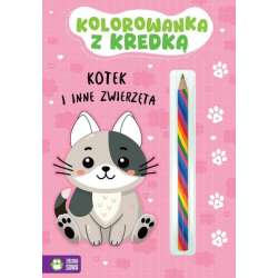 Książeczka Kolorowanka z kredką. Kotek i inne zwierzęta (9788382998818)
