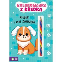 Książeczka Kolorowanka z kredką. Piesek i inne zwierzęta (9788382998825)
