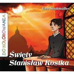 Święty Stanisław Kostka - kolorowanka - 1