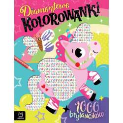 Książeczka Diamentowe kolorowanki 1000 brylancików (9788383740508)
