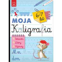 Książeczka Moja kaligrafia. Szlaczki. Litery. Wyrazy 6-7 lat (9788383741185)