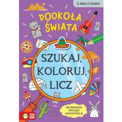 Szukaj, koloruj i licz. Dookoła świata