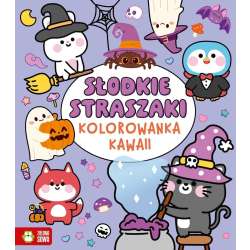 Kolorowanka Kawaii. Słodkie straszaki
