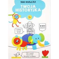 300 naklejek. Twoja historyjka 3+ (niebieska) - 1