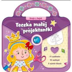 Teczka małej projektantki fiolet 2. Stroje bajek