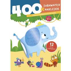 400 zabawnych naklejek. Słonik