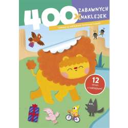 400 zabawnych naklejek. Lew - 1