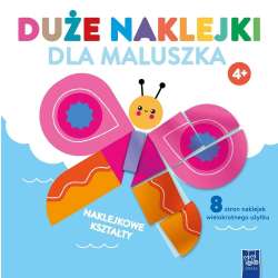 Duże naklejki dla maluszka 4+ Motylek