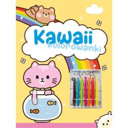 Kawaii kolorowanki żółta