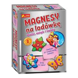 Magnesy na lodówkę - Wróżki motyle i kwiaty (4007)