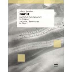 J.S. Bach Inwencje dwugłosowe na fortepian PWM - 1