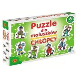 PUZZLE DLA MALUSZKÓW CHŁOPCY 2,3,4,5,6,7 el. 3mm (0538) - 1