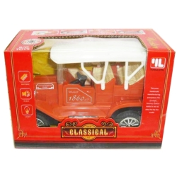 AUTOMOBIL RETRO NA BATERIE Z DŹWIĘKAMI w pudełku (130-568375) - 9