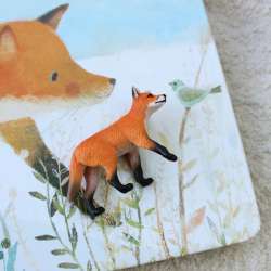 Safari Ltd 100692 Lis rudy młody 6,8x4x2cm - 3