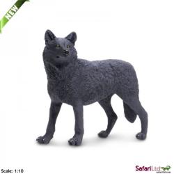XL Safari Ltd 112989 Wilk czarny 13,5x7,5cm skala 1:10 - 1
