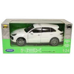 WELLY 1:24 Porsche Cayenne Turbo biały - 1