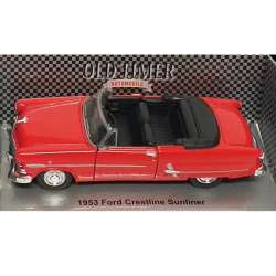 Welly 1:34 Ford Crestline Sunliner cabrio -czerwony - 1