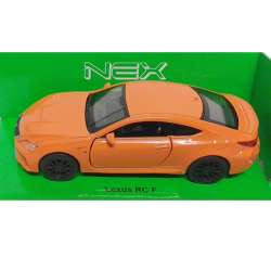 Welly 1:34 Lexus RC F -pomarańczowy - 2