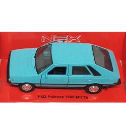 WELLY 1:39 FSO Polonez 1500 MR '78 - błękitny - 1